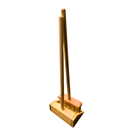 Kit Juego De Limpieza Aseo Infantil Montessori Madera 2 pzas