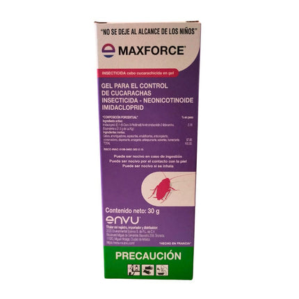 Jeringa Max Force Gel Mata Cucarachas 30 g