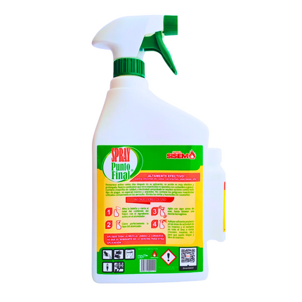 Punto Final Insecticida Original 1.1 Lt - Elimina Cucarachas Chinches Hormigas y Más Al Instante | Efectivo y Duradero